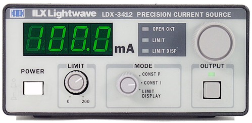 ILX LIGHTWAVE LDX3412 PRECISION CURRENT SOURCE